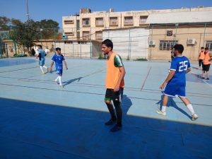 Read more about the article كلية علوم الحاسوب تشارك في بطولة كرة القدم الخماسية