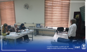 Read more about the article مناقشة مشاريع تخرج طلبة المرحلة الرابعة في قسم علوم الحاسوب