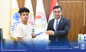 Read more about the article تكريم الطلبة المصممين والمبرمجين في كلية علوم الحاسوب