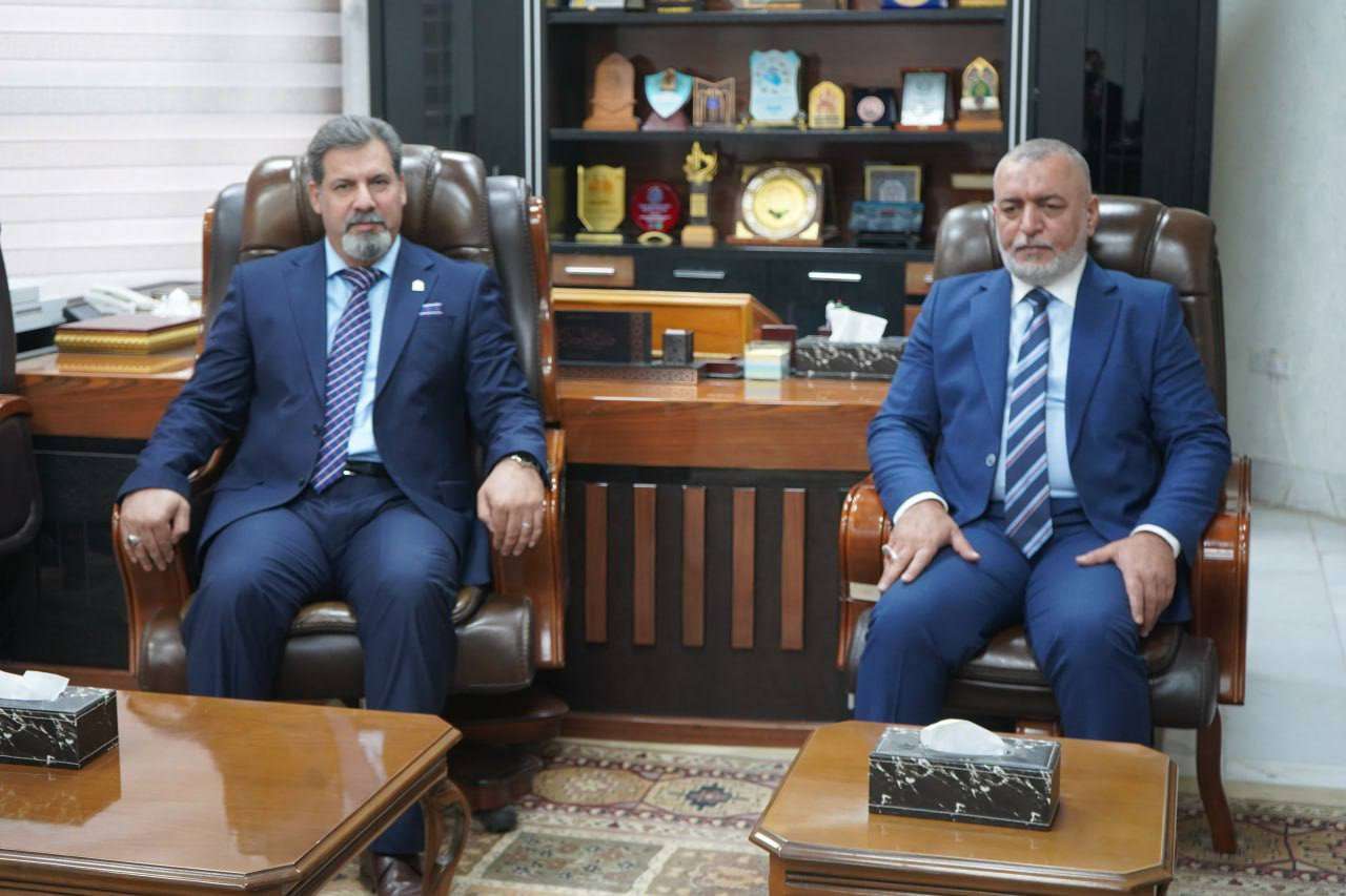 You are currently viewing رئيس الجامعة يستقبل رئيس مجلس الخدمة العامة الاتحادي