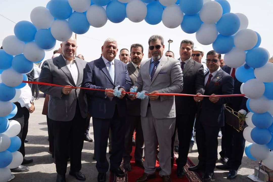 You are currently viewing رئيس الجامعة يفتتح مشروع البوابة الخلفية ويشيد بجهود الفرق الفنية والهندسية