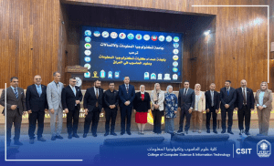Read more about the article عميد كلية علوم الحاسوب وتكنولوجيا المعلومات يشارك في اجتماع لجنة عمداء كليات تكنولوجيا المعلومات وعلوم الحاسوب في العراق