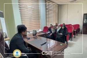 Read more about the article لقاء السيد عميد كلية علوم الحاسوب وتكنولوجيا طلبة الدكتوراه