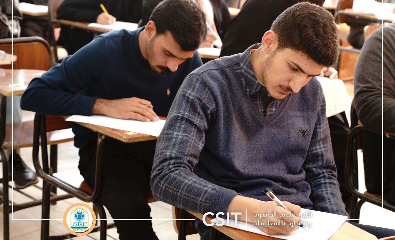 You are currently viewing كلية علوم الحاسوب وتكنولوجيا المعلومات تباشر بامتحانات الفصل الدراسي الأول لطلبة المرحلة الأولى